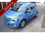 Opel KARL 1.0 ecoFLEX 23000km! Edition (bj 2017), Voorwielaandrijving, Stof, Gebruikt, Blauw