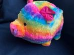 Varken regenboog knuffel pluche, Ophalen of Verzenden, Overige typen