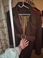 Mooie bruine mantel met gesp - Italiaans design, Kleding | Dames, Jassen | Winter, Made in Italy, Bruin, Ophalen of Verzenden