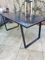 Tafel zwart glas 160x80 cm VANDAAG OPHALEN!, Huis en Inrichting, Ophalen, 50 tot 100 cm, Glas, 150 tot 200 cm