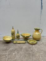 Bleu d’Argile – Frans Geel-Groen Aardewerk (8 stuks), Antiek en Kunst, Antiek | Keramiek en Aardewerk, Ophalen of Verzenden