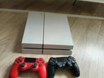 Playstation 4, Spelcomputers en Games, Spelcomputers | Sony PlayStation 4, Ophalen of Verzenden, Zo goed als nieuw, Met 2 controllers