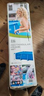 Intex zwembad afmetingen 260 x 160 x 65 cm
Incl 2 filterpomp, Ophalen, Gebruikt, Minder dan 80 cm, Minder dan 200 cm