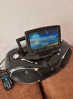 MARQUANT 7 Inch Draagbare Radio, CD, DVD Speler., Audio, Tv en Foto, Dvd-spelers, Ophalen of Verzenden, Zo goed als nieuw, Overige merken