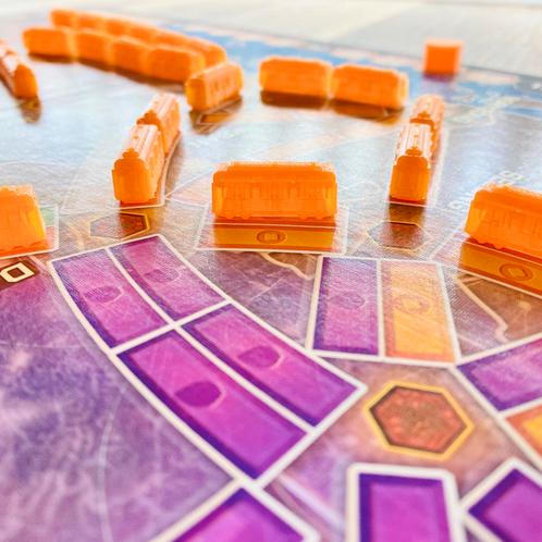 45 Trains for Ticket to Ride - Juicy Orange, Hobby en Vrije tijd, Gezelschapsspellen | Bordspellen, Nieuw, Verzenden
