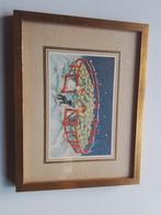 Scandinavische kerst prent, Ophalen of Verzenden