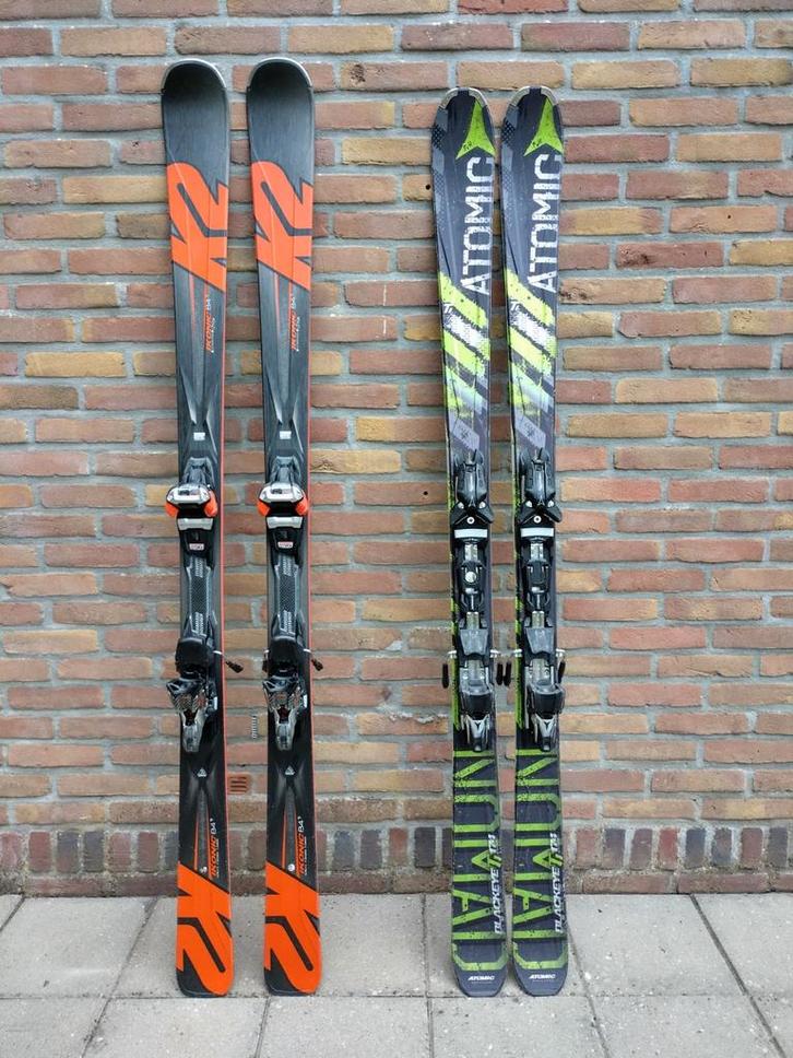 K2 Ikonic 84 Ti 177 cm / Atomic Nomad Blackeye Ti 174 cm, Sport en Fitness, Skiën en Langlaufen, Gebruikt, Ski's, Atomic, 160 tot 180 cm