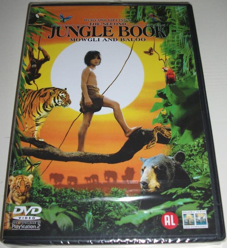 Dvd *** SECOND JUNGLE BOOK *** *NIEUW*, Cd's en Dvd's, Dvd's | Kinderen en Jeugd, Nieuw in verpakking, Film, Avontuur, Alle leeftijden