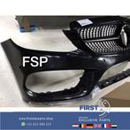 W205 C43 AMG Voorbumper + diamond gril Mercedes C Klasse 201, Auto-onderdelen, Carrosserie en Plaatwerk, Gebruikt, Voor, Mercedes-Benz