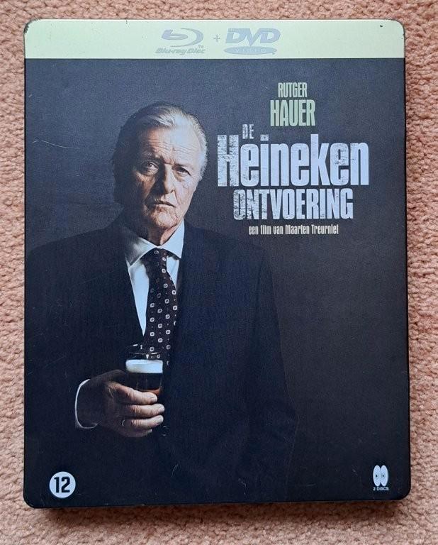 De Heineken Ontvoering - dubbel dvd in blik, Cd's en Dvd's, Dvd's | Nederlandstalig, Zo goed als nieuw, Film, Thriller, Boxset