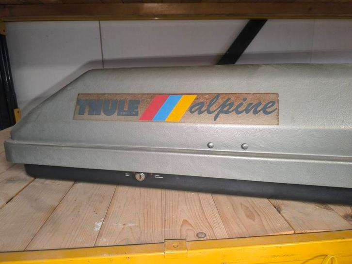 Thule Alpine Ski Box / Dak Koffer, Auto diversen, Dakkoffers, Gebruikt, Ophalen of Verzenden