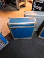 3 Flight Cases - Blauw & Grijs - Verschillende Maten, Muziek en Instrumenten, Behuizingen en Koffers, Ophalen