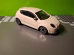 Bburago - Alfa Romeo Mito [wit] 1/43, Ophalen of Verzenden, Gebruikt, Auto, Overige merken