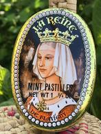 Frans snoepblik La Reine de Flavigny Mint Pastilles, Verzamelen, Overige merken, Overige, Ophalen of Verzenden, Zo goed als nieuw