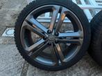 VW mallory R-line velgen met winterband- 215/40 R17, Ophalen, Banden en Velgen, 17 inch, Winterbanden