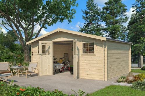Berging Blokhut Tuinhuis Schuur Mencave Hudson XL 505x385, Tuin en Terras, Overige Tuin en Terras, Nieuw, Ophalen of Verzenden