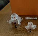 Te koop sneeuwpopje met kind, Ophalen of Verzenden, Zo goed als nieuw, Figuurtje