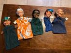 Zeldzame Vintage Poppenkastpoppen met Haar, Ophalen of Verzenden, Gebruikt, Overige typen