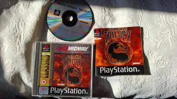 Mortal Kombat Trilogy voor Playstation 1 compleet beschikbaar voor biedingen