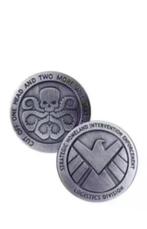 USA S.H.I.E.L.D.Agent Coin / munt Hydra in plastic capsul., Ophalen of Verzenden, Buitenland, Munten