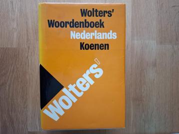 Woordenboek Wolters Koenen Nederlands beschikbaar voor biedingen