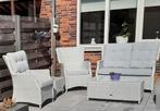 Luxe Wicker Loungeset - Zo Goed Als Nieuw!, Tuin en Terras, Tuinsets en Loungesets, Ophalen, 4 zitplaatsen, Bank, Zo goed als nieuw