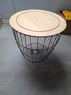 Bijzet tafel, Minder dan 55 cm, Rond, Zo goed als nieuw, Ophalen
