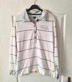 Gaastra heren longsleeve polo XL, Kleding | Heren, Gaastra, Wit, Maat 56/58 (XL), Ophalen of Verzenden