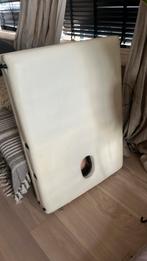 Witte massage tafel, Ophalen of Verzenden, Zo goed als nieuw, Massagetafel
