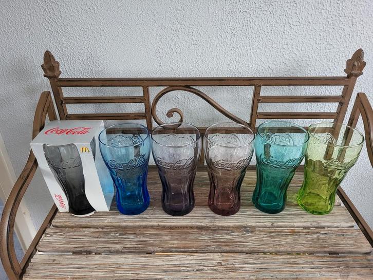 Complete set Coca Cola glazen Mc Donalds 2010 Duitsland, Verzamelen, Glas en Borrelglaasjes, Zo goed als nieuw, Frisdrankglas