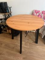 Ronde Ettafel 85 cm, Ophalen, Zo goed als nieuw, Rond, 50 tot 100 cm