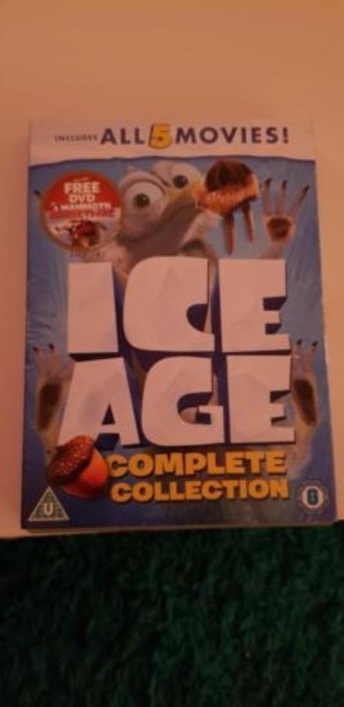 Ice Age DVD Box - Complete Collectie - 5 Movies incl.(ZGAN), Cd's en Dvd's, Dvd's | Tekenfilms en Animatie, Zo goed als nieuw