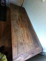 Zeer oude antieke Franse eettafel, Ophalen, Gebruikt, 50 tot 100 cm, Minder dan 50 cm