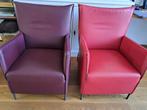 Fauteils, Huis en Inrichting, Ophalen, Gebruikt, Minder dan 75 cm, Leer