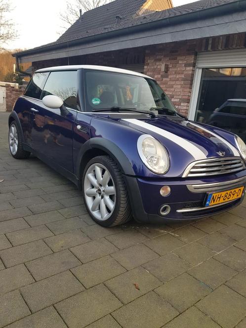 Mini 1.6 16V ONE 2005 Blauw, Auto's, Mini, Particulier, One, ABS, Airbags, Airconditioning, Alarm, Bluetooth, Bochtverlichting