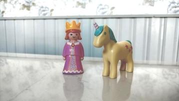 Playmobil 70127 eenhoorn met prinses Playmobil 123 one beschikbaar voor biedingen