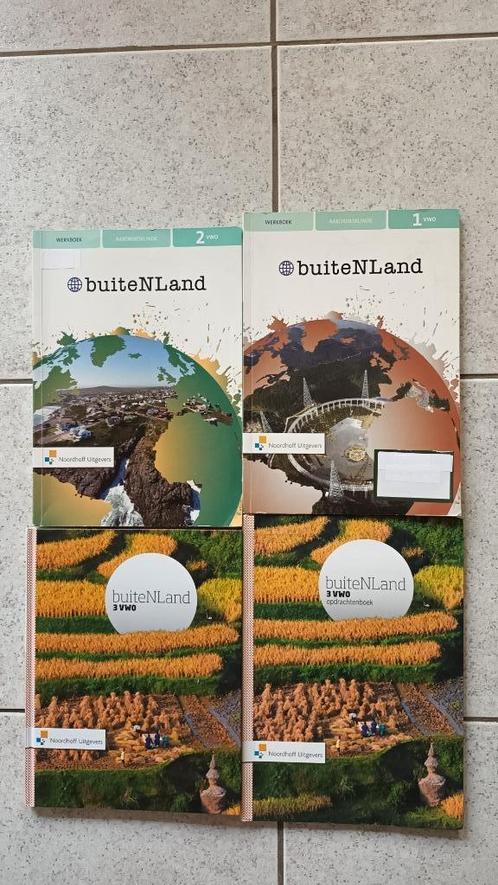 buiteNLand (werk)boeken en opdrachtenboeken VWO, Boeken, Schoolboeken, Gelezen, Aardrijkskunde, VWO, Ophalen of Verzenden