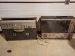Philips N4404 & Philips N4408 Voor onderdelen of reparatie., Ophalen of Verzenden, Bandrecorder, Met stofkap