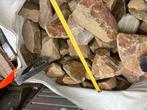 Partij Grauwacke sierkeien, Tuin en Terras, Grind, Keien en Split, Ophalen, Zo goed als nieuw, Overige materialen, Kei