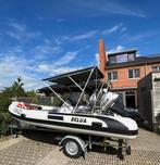 Bleu rib 480 selva 40pk bwj 019 en trailer full opties, Ophalen, Zo goed als nieuw, Benzine, Minder dan 70 pk