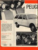 Autokampioen test Peugeot 504 Familiale 1972, Ophalen of Verzenden, Gelezen, Peugeot