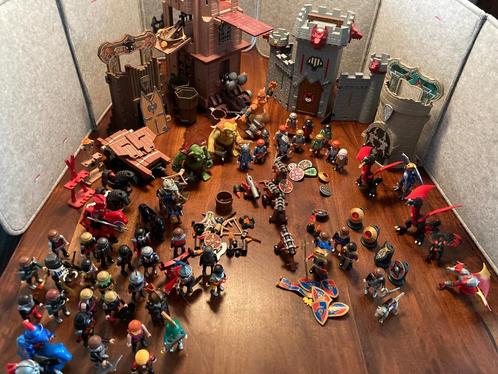 Playmobil - meeneem kastelen met veel ridders en meer, Kinderen en Baby's, Speelgoed | Playmobil, Gebruikt, Complete set, Ophalen