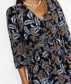 Bash jurk Volver, zwart met bloemenprint, Maat 38/40 (M), Zwart, Bash, Ophalen of Verzenden