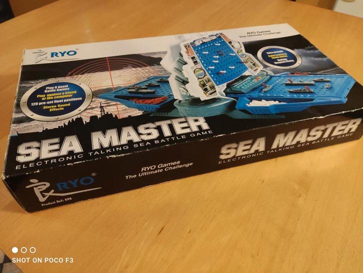 Sea Master - Elektronisch Zeeslag Spel, Hobby en Vrije tijd, Gezelschapsspellen | Bordspellen, Gebruikt, Een of twee spelers, Ophalen of Verzenden