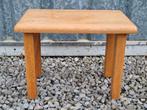 Bijzettafeltje, plantentafel massief eiken, Ophalen, Minder dan 45 cm, Minder dan 55 cm, Gebruikt