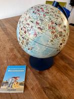 Mooie globe met dieren en boekje, Kinderen en Baby's, Speelgoed | Educatief en Creatief, Gebruikt, Ophalen of Verzenden