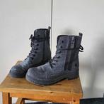 Glitter veter boots, Marco Tozzi maat 39, Zwart, Lage of Enkellaarzen, Marco Tozzi, Ophalen of Verzenden