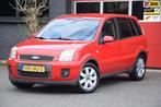 Ford Fusion 1.4-16V Futura 2009 Airco Werkt Getint Glas, Voorwielaandrijving, Gebruikt, Zwart, Elektrische ramen