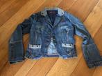 Spijkerjasje dames maat L, Ophalen of Verzenden, Zo goed als nieuw, Maat 42/44 (L), Blauw