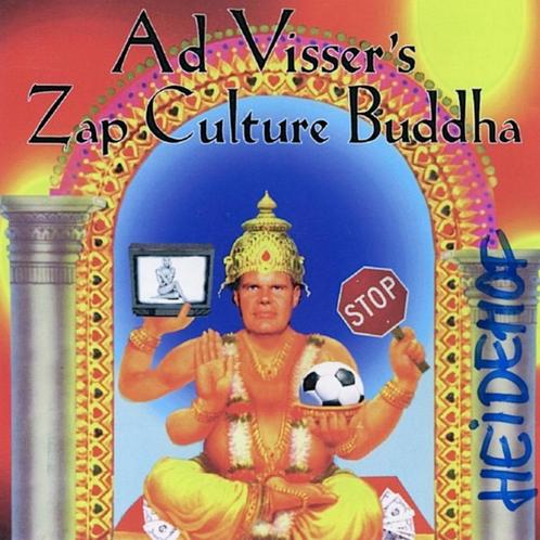 AD VISSER CD ZAP CULTURE + HEAD OVER HEELS, Cd's en Dvd's, Cd's | Pop, Zo goed als nieuw, 1980 tot 2000, Ophalen of Verzenden